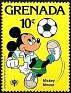 Grenada 1979 Walt Disney 10 ¢ Multicolor Scott 956